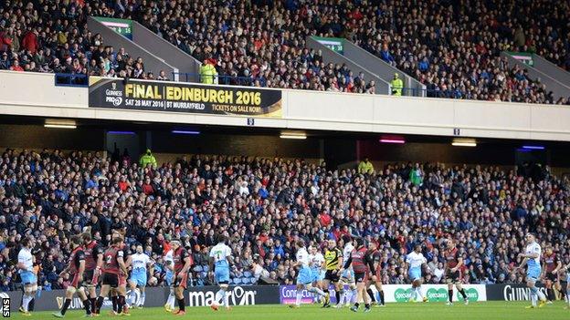 Edinburgh v Glasgow Warriors