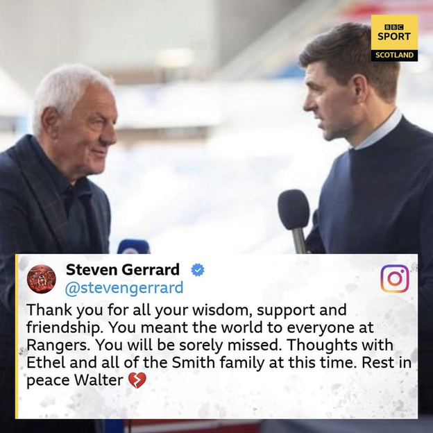 Walter Smith and Steven Gerrard