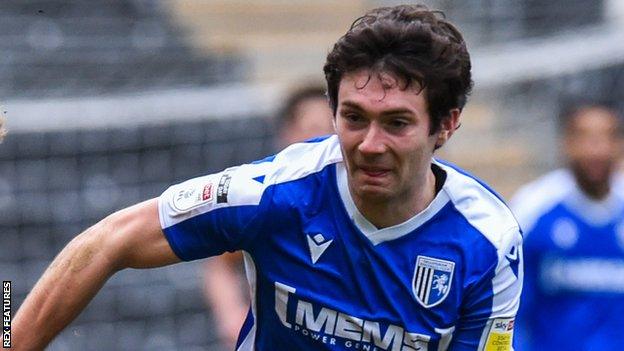 Thomas O'Connor made 67 appearances for Gillingham across two loan spells with the club