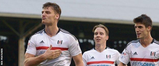 Chris Martin scored twice for Fulham at the weekend