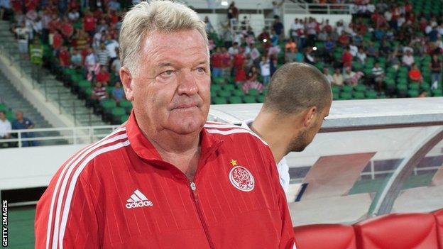 John Toshack, manager of Wydad Casablanca