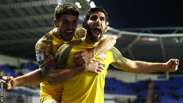 Ched Evans scored his first goal for Preston since November 2021 and his first brace since November 2020