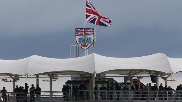 fans British Grand Prix