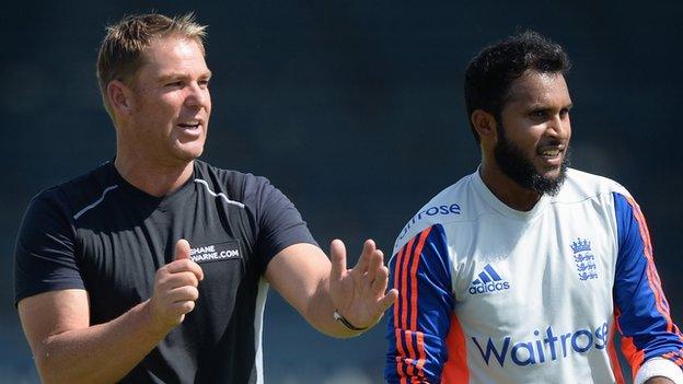 Shane Warne and Adil Rashid