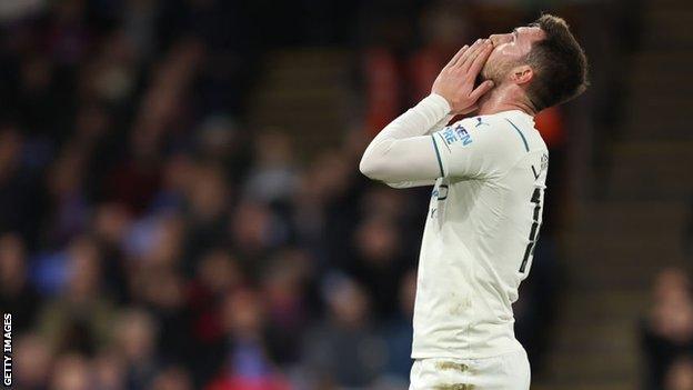 Aymeric Laporte had a brilliant chance to open the scoring in the first half