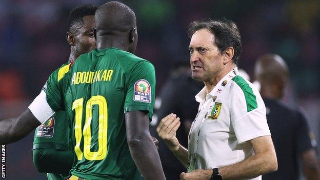 Cameroon coach Toni Conceicao