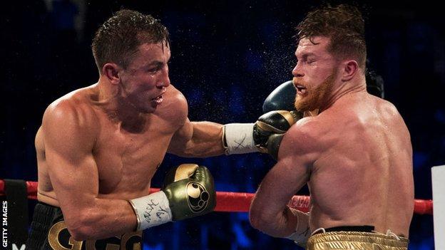 Golovkin and Alvarez trade blows during an enthralling yet controversial draw in their first meeting