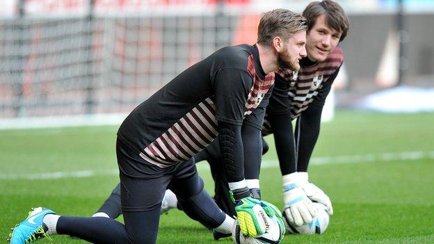 Sam Johnson has been looking over Chris Neal's shoulder at Vale Park for the last two seasons