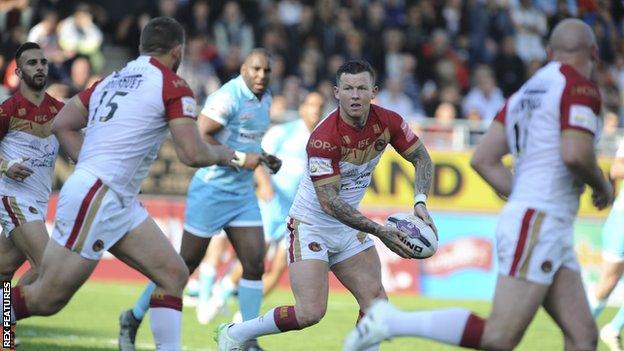 Catalans Dragons' Todd Carney