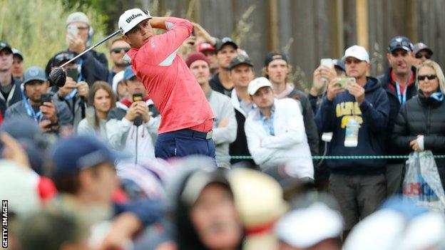 Gary Woodland at the US Open