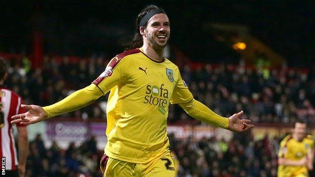 Burnley goalscorer George Boyd