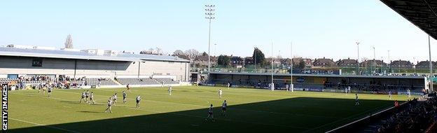 London Broncos playing at The Hive in Barnet