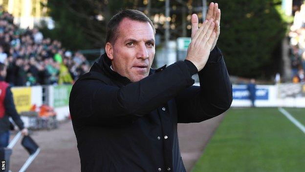 Celtic manager Brendan Rodgers