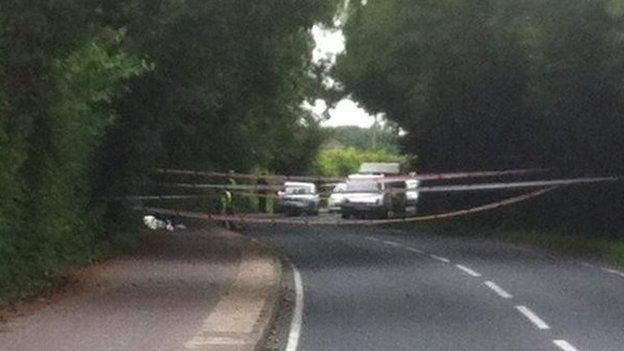 Scene of Havant children stabbing