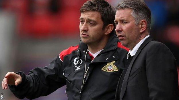 Gavin Strachan was Darren Ferguson's assistant manager at Doncaster and Peterborough