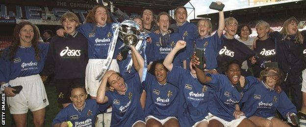 Millwall Lionesses in 1997