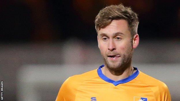 Joel Byrom made 23 appearances for Mansfield Town last season