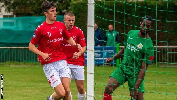 Jersey Bulls' last league game came on 26 September when they beat Ash United 3-2