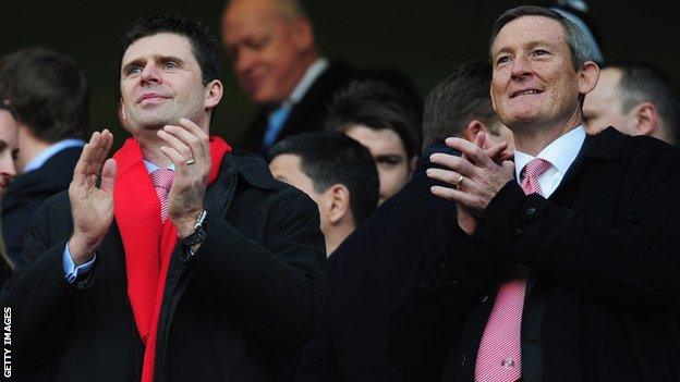 Niall Quinn and Ellis Short