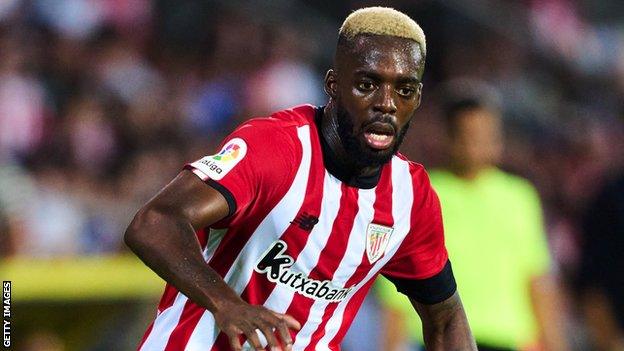 Inaki Williams in action for Athletic Bilbao