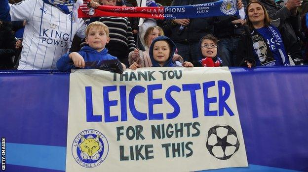 Leicester fans