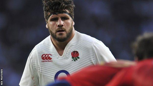 Rob Webber played 16 times for England between 2012 and 2015