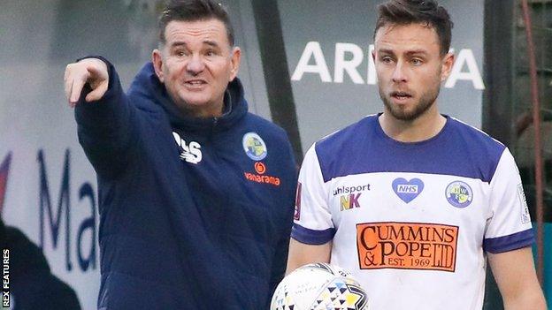 Havant & Waterlooville manager Paul Doswell