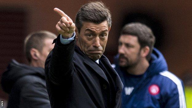 Rangers manager Pedro Caixinha