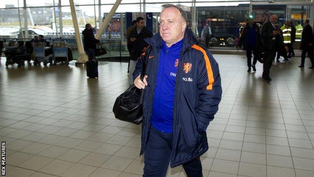 Netherlands manager Dick Advocaat