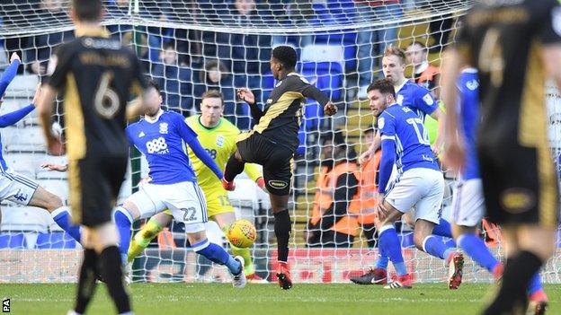 Fred Onyedinma scores for Millwall