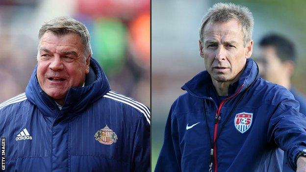 Sam Allardyce and Jurgen Klinsmann