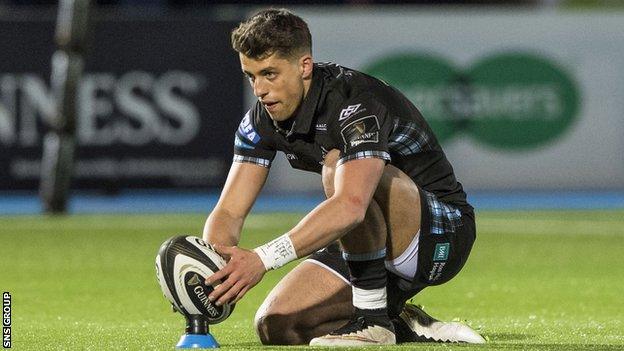 Glasgow Warriors' stand-off Adam Hastings