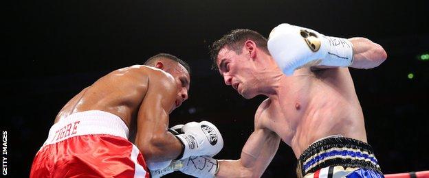 Ismael Barroso and Anthony Crolla