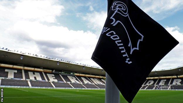 Pride Park, home of Derby County