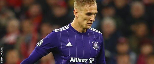 Lukasz Teodorczyk of Anderlecht