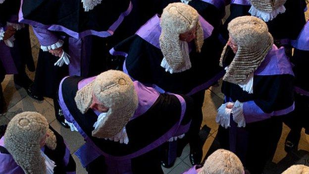 Judges mark start of legal year with a service at Westminster Abbey