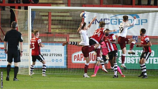 Exeter City v Northampton Town