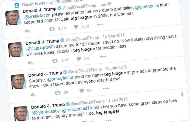 Tweets by Donald Trump