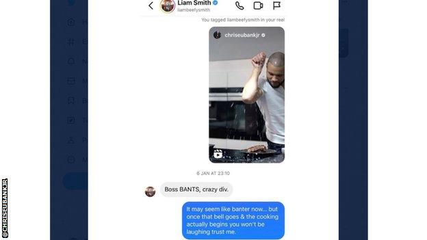 Liam Smith slid into Chris Eubank Jr's DMs last week