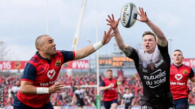 Simon Zebo and Chris Ashton