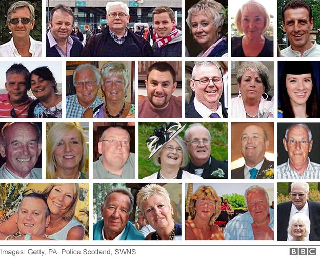 Photos of 30 British victims killed in Tunisia