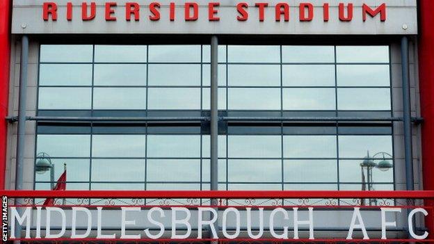 Middlesbrough's Riverside Stadium