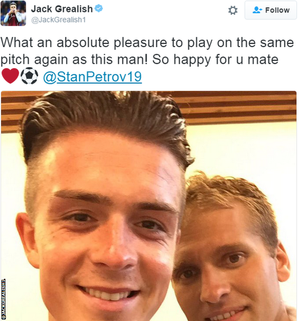 Jack Grealish tweet