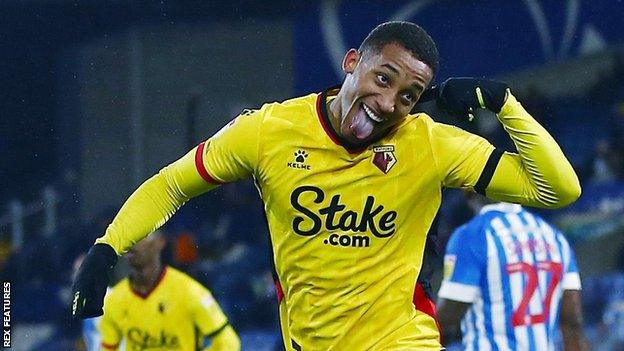 Watford forward Joao Pedro