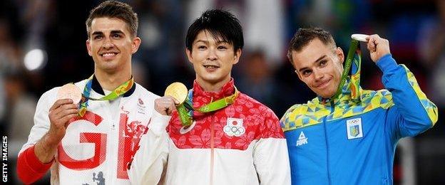 Gymnastics medallists