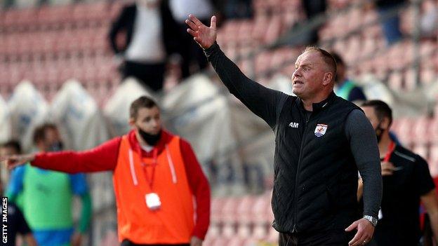 Andy Morrison's Connah's Quay won the Cymru Premier for the first time last season