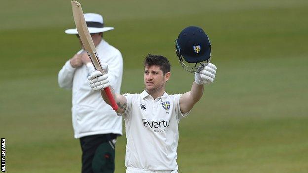 Sean Dickson has averaged 54.93 for Durham in County Championship Division Two this summer