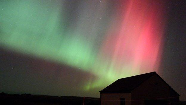 Northern Lights in Orkney