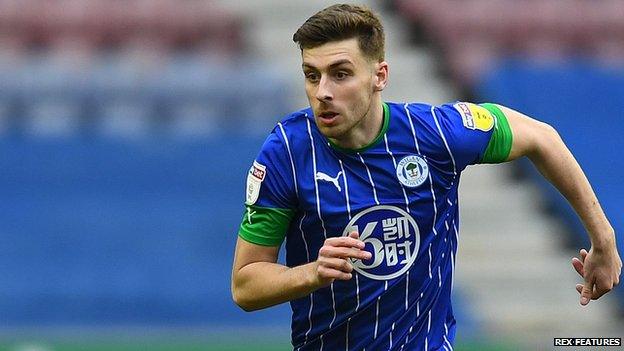 Joe Williams in action for Wigan