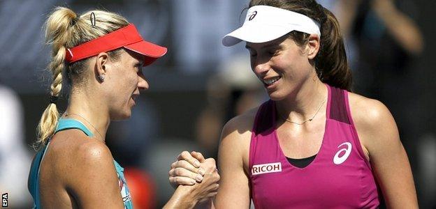 Kerber and Konta